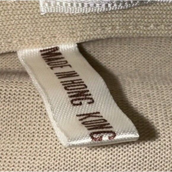 NEW Azzaro Button Down Formal Dress Shirt Pocket Tan Beige Mens Sz L $120 Retail - Picture 4 of 8